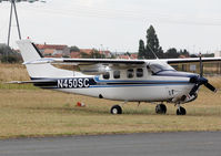 N450SC @ LFBH - Parked after maintenance... - by Shunn311