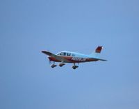 N228JS @ KOSH - Departing EAA Airventure/Oshkosh on 24 July 2012. - by Glenn Beltz