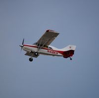N418KM @ KOSH - Departing EAA Airventure/Oshkosh on 24 July 2012.