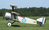 G-BWRA @ LFFQ - Sopwith (J. Penny) Triplane replica at the Meeting Aerien 2012, La-Ferte-Alais