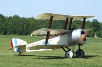 G-BWRA @ LFFQ - Sopwith (J. Penny) Triplane replica at the Meeting Aerien 2012, La-Ferte-Alais