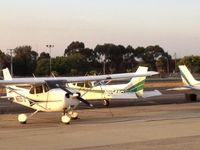 N854AC @ KHHR - Parked on the south side - by Nick Taylor