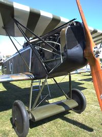 F-AZLM @ LFFQ - Fokker D VII replica at the Meeting Aerien 2012, La-Ferte-Alais - by Ingo Warnecke