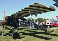 F-AZLM @ LFFQ - Fokker D VII replica at the Meeting Aerien 2012, La-Ferte-Alais - by Ingo Warnecke