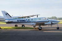 N789MD @ EGTC - ex G-LIZA - by Chris Hall