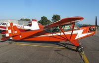 N58920 @ KAXN - Piper J3C-65 Cub on the line. - by Kreg Anderson