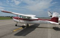 N8883B @ KAXN - Cessna 172 Skyhawk on the line. - by Kreg Anderson