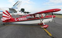 C-GNGU @ KAXN - Bellanca 8KCAB Decathalon on the line. - by Kreg Anderson