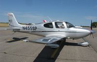 N455SP @ KAXN - Cirrus SR22 on the line. - by Kreg Anderson
