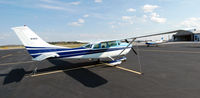 N76ED @ KDAN - 1968 Cessna P206C in Danville Va. - by Richard T Davis