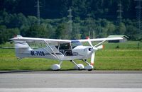OE-7126 @ LOWZ - It does not really seems like an ultralight, but sure it is. It is now taxiing to the runway 08 at Zell am See.