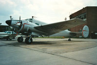 N144NB @ PDK - Photo taken in the 1990s with a 35mm SLR Pentax.  The aircraft was on the apron at PDK in Atlanta, GA - by Steve Frenkel
