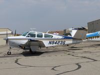 N9423S @ CNO - Parked near the paintshop area - by Helicopterfriend