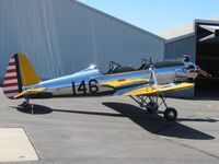 N48777 @ CCB - Parked outside a hanger - by Helicopterfriend