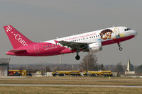D-AKNR @ EDDS - Germanwings' D-AKNR Spirit of T-com in spec. T-com c/s. Nowadays still in service with Germanwings wearing regular c/s. Ex N736US. - by Thomas Spitzner