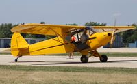N5410H @ KOSH - Piper PA-18-125 - by Mark Pasqualino