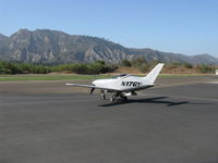 N17GV @ SZP - 2011 Mercer Questair VENTURE SPIRIT, Continental IO-550 300 Hp, conversion to retractable gear version by Aviation F/X, taxi - by Doug Robertson