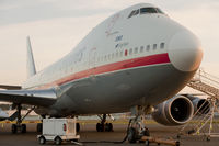 N747GE @ KBFI - Sitting and waiting for more Boeing test people to come and do some work. - by Danny King