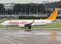 TC-AAT @ AMS - Taxi to the gate of Schiphol Airport - by Willem Göebel