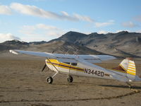 N3442D - Moon mountains, near PAOM - by John Owczarczak