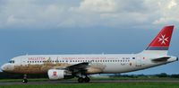 9H-AEO @ EGSH - Air Malta 'Capital of Culture' arriving at Norwich this ecening - by keithnewsome