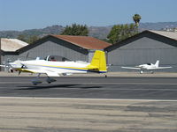 N61ED @ SZP - 2007 Tohikian EDDY SPECIAL VAN's RV-8, Lycoming IO-360-A1B6 200 Hp, landing Rwy 22 - by Doug Robertson