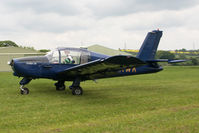 G-BHWK @ X5FB - Morane-Saulnier MS880B Rallye Club at Fishburn Airfield, June 2012. - by Malcolm Clarke