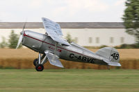 G-ABVE @ EGBR - Arrow Active 2 just before the wing tip hit the ground followed by a shaky take-off at The Real Aeroplane Club's Summer Madness Fly-In, Breighton Airfield, August 2012. - by Malcolm Clarke