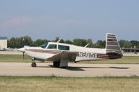 N5815X @ KOSH - Mooney M20J