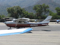 N42631 @ SZP - 1968 Cessna 182L SKYLANE, Continental O-470 230 Hp, taxi - by Doug Robertson