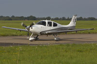 OO-EFC @ EGSH - Arriving at SaxonAir in the evening sun.