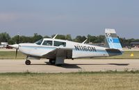 N1160N @ KOSH - Mooney M20J