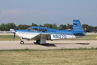 N9127D @ KOSH - Mooney M20J