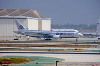 N796AN @ KLAX - American Airlines One World Alliance scheme.