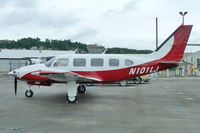 N101LJ @ RNT - 1968 Piper PA-31-310, c/n: 31-267 - by Terry Fletcher