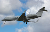 M-HOTB @ EGLF - Landing at Farnborough - by Garry Lakin