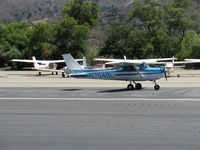 N704SL @ SZP - 1976 Cessna 150M, Continental O-200 100 Hp, landing roll Rwy 22 - by Doug Robertson