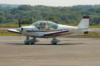 G-BVMM @ EGFH - Visiting Robin Club. - by Roger Winser