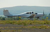 G-LAFT @ EGFH - Visiting DA40 TDI Diamond Star operated by Atlantic Flight Training. - by Roger Winser