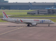 EC-LLR @ AMS - Taxi to the gate of Schiphol Airport - by Willem Göebel
