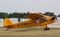 N70921 @ KOSH - Piper J3C-65 - by Mark Pasqualino