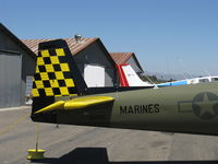N4536K @ SZP - 1948 Ryan NAVION, Continental IO-520-285 Hp upgrade per STC, checkerboard tail - by Doug Robertson