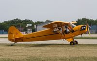 N98452 @ KOSH - Piper J-3 - by Mark Pasqualino