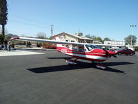 N2819X @ KHMT - lunch in Hemet, Ca. At Hangar 1 Cafe - by Dave