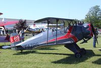 F-AZBS @ LFFQ - Bücker (Doflug) Bü 133C Jungmeister at the Meeting Aerien 2012, La-Ferte-Alais - by Ingo Warnecke