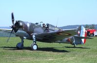 G-CCVH @ LFFQ - Curtiss H-75A-1 Hawk at the Meeting Aerien 2012, La-Ferte-Alais - by Ingo Warnecke
