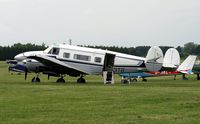 N663TB @ EGLM - Ex: G-ASNX > 9Q-CSP > N663TB - Originally owned to, Short Brothers & Harland Ltd in January 1964 and currently with, Beech H-18 Inc Trustee - by Clive Glaister
