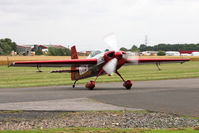 G-ROMP @ EGBR - Extra 230H at The Real Aeroplane Club's Summer Madness Fly-In, Breighton Airfield, August 2012. - by Malcolm Clarke