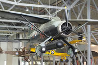 G-LIZY @ EGSU - displayed inside the AirSpace hangar, Duxford - by Chris Hall