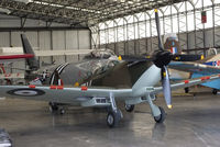 G-CCCA @ EGSU - Painted to represent Spitfire X4474 of Duxford’s 19 Squadron. - by Chris Hall